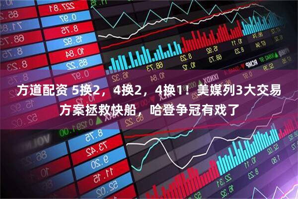 方道配资 5换2，4换2，4换1！美媒列3大交易方案拯救快船，哈登争冠有戏了